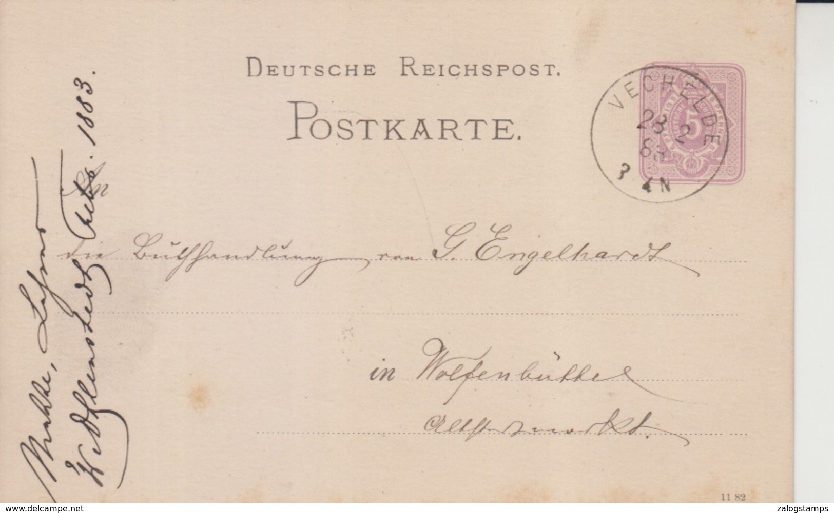 Germany Post Card  (A-3085A) - Covers & Documents