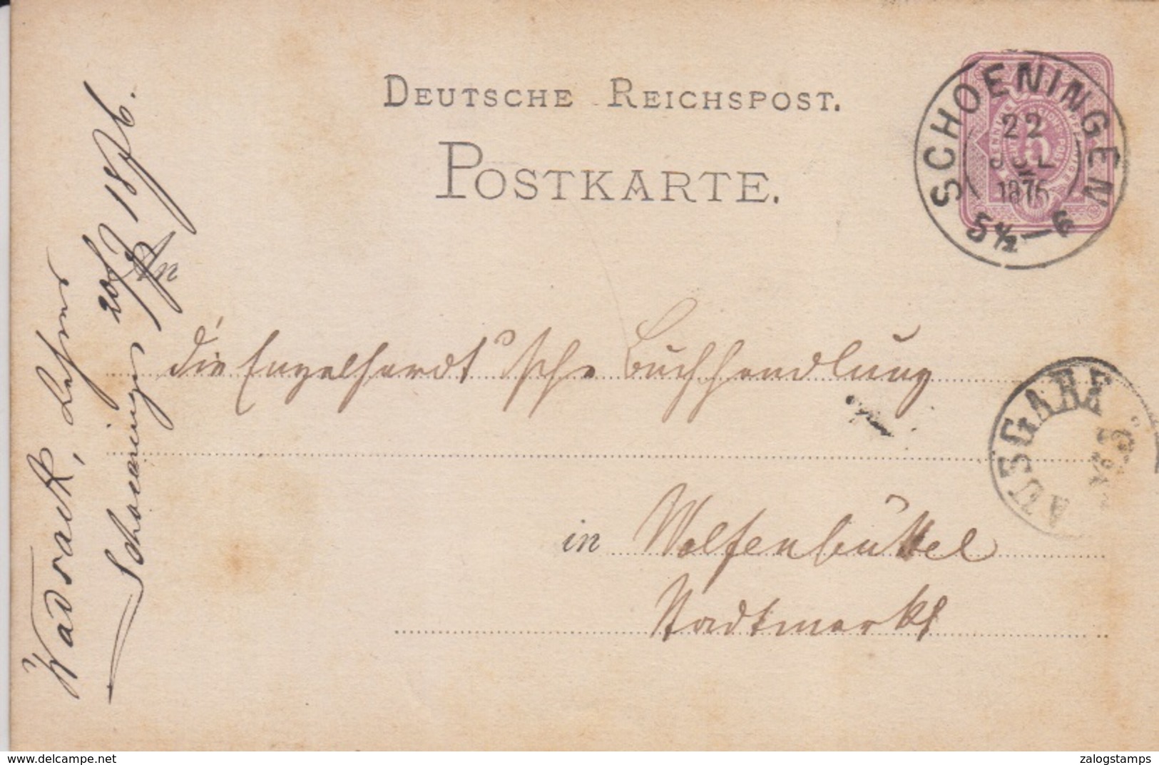 Germany Post Card  (A-3096) - Covers & Documents
