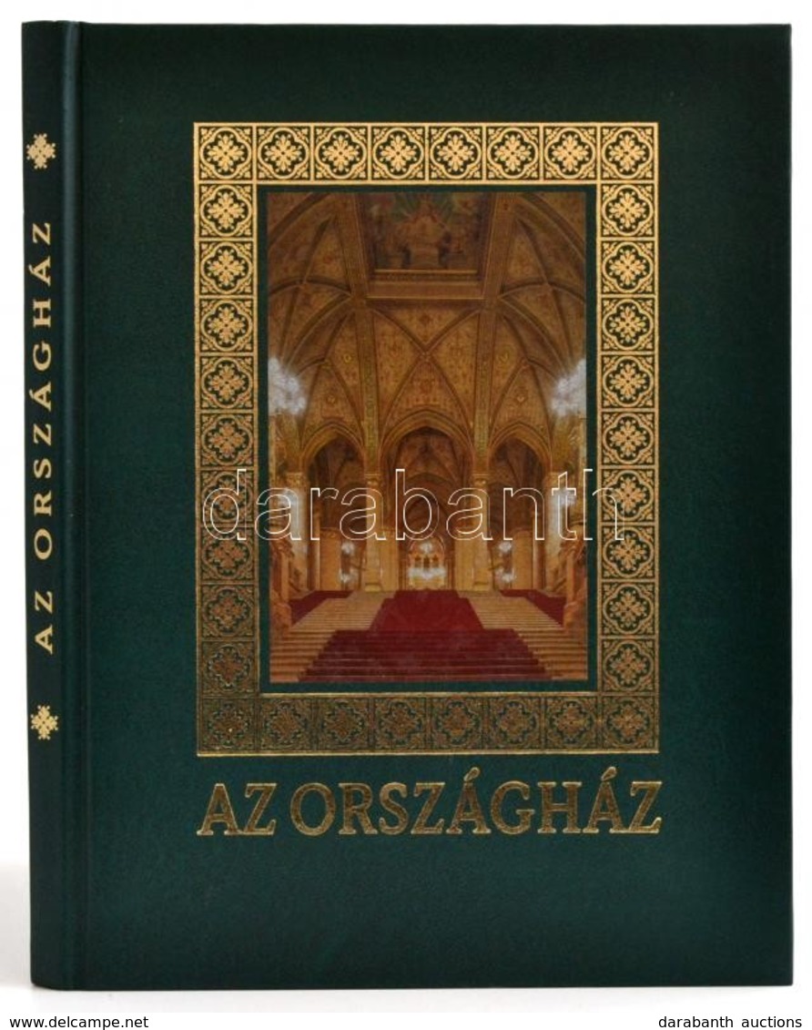 Kemény Zoltán(szerk.): Az Országház. Bp., 2001, Magyar Könyvklub. Kiadói Műbőr Kötés, Jó állapotban. - Unclassified