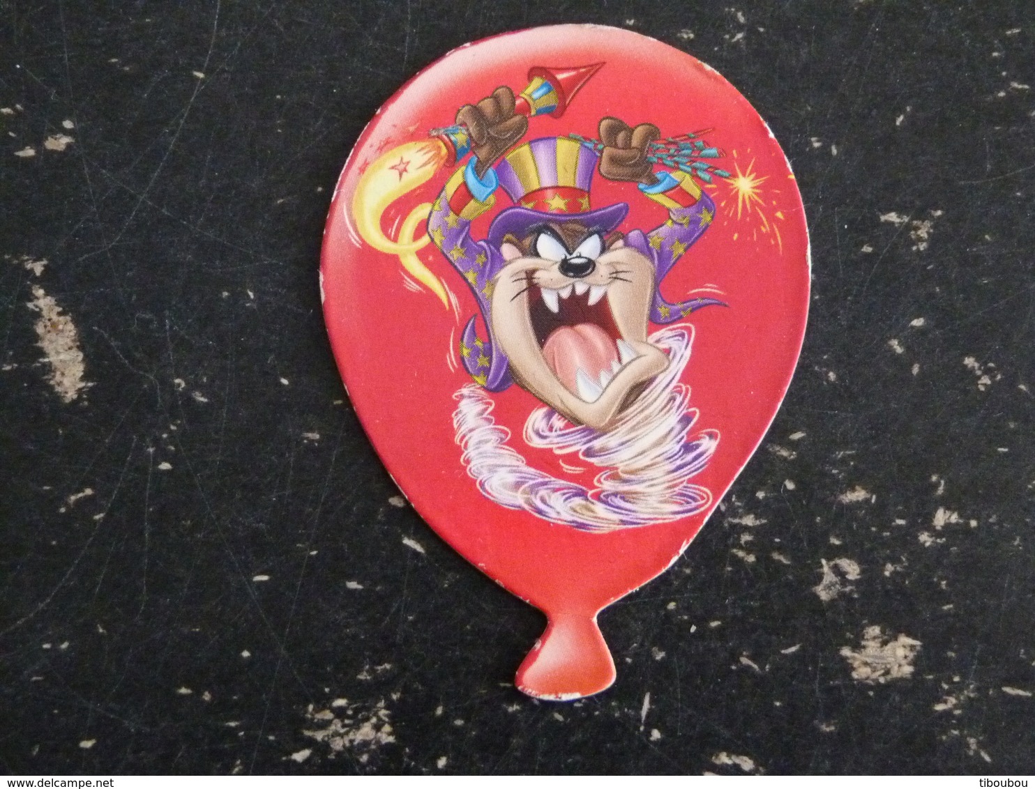 MAGNET TAZ DIABLE DE TASMANIE WARNER BROS LOONEY TUNES MERRIE MELODIES BALLON BAUDRUCHE - Characters