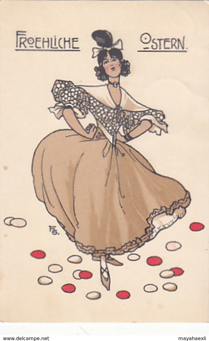 Ballerina - Sign. FG. - 1911    (90515) - Autres & Non Classés