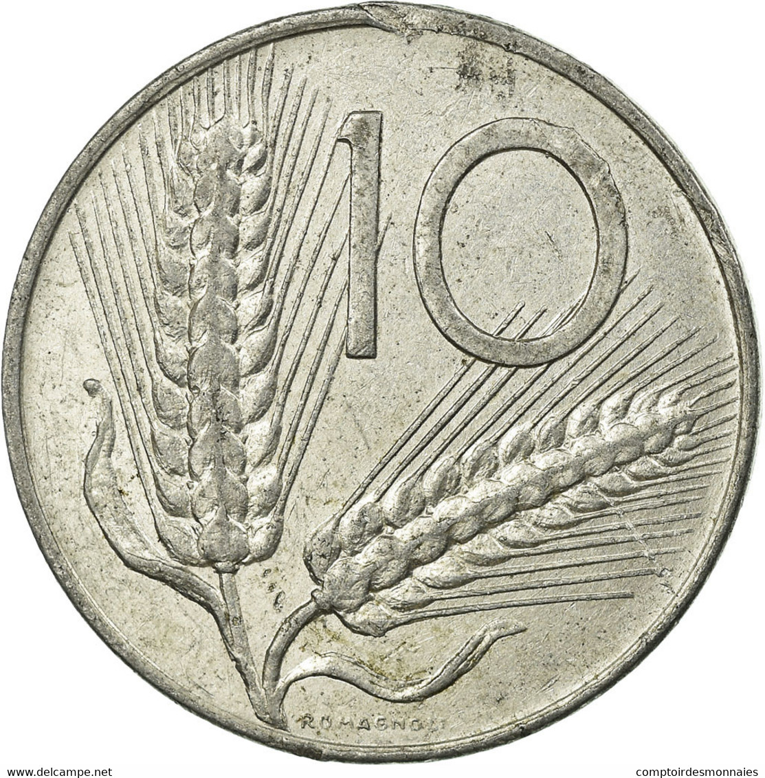 Monnaie, Italie, 10 Lire, 1975, Rome, TB+, Aluminium, KM:93 - 10 Lire