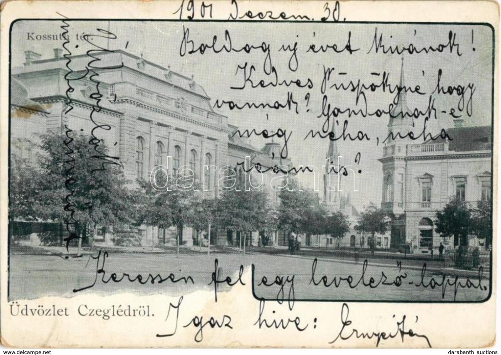 ** * 17 Db Régi Magyar Városképes Lap / 17 Pre-1945 Hungarian Town-view Postcards - Unclassified