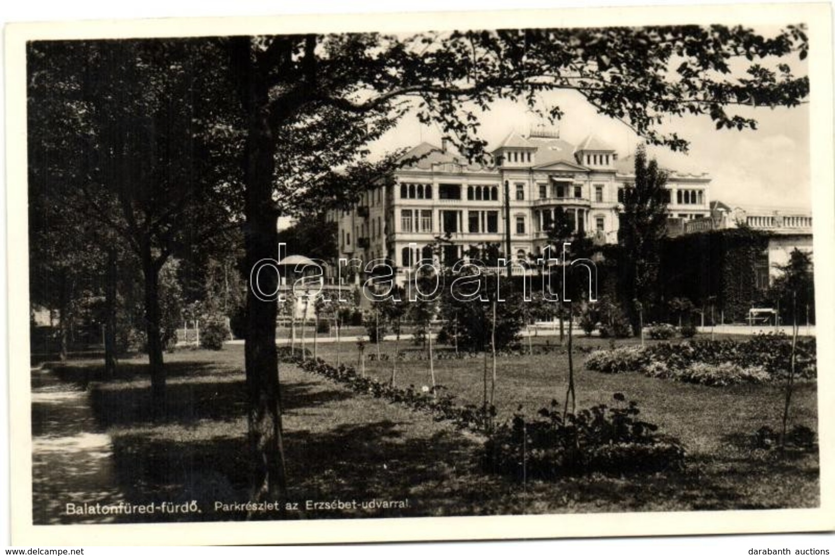 T2 Balatonfüred, Park, Erzsébet Udvar - Non Classés