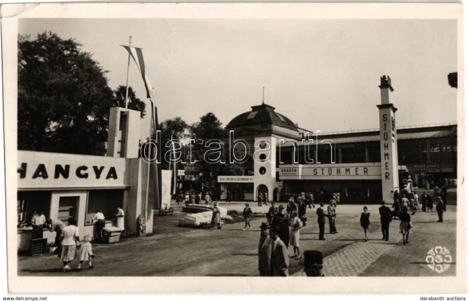 T2/T3 1942 Budapest, Nemzetközi Vásár 'Háborús Vásár', Hangya és Stühmer Pavilonok, Hazai Likőr, Rum és Szeszgyár Rt., M - Non Classés