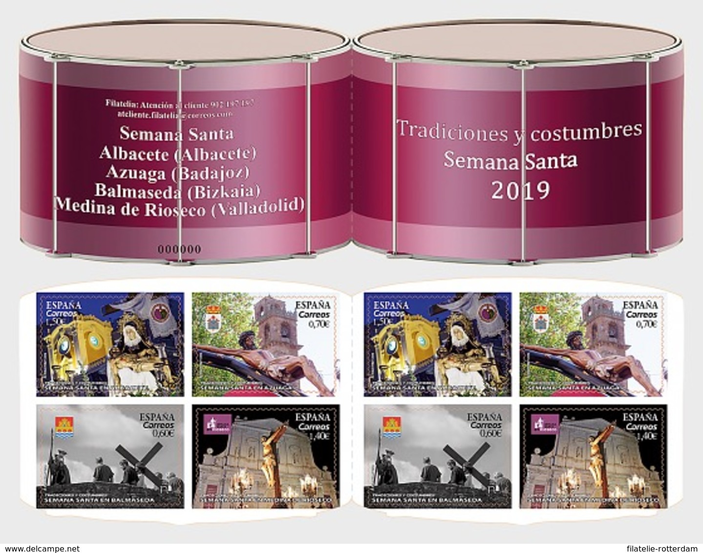 Spanje / Spain - Postfris / MNH - Booklet Semana Santa 2019 - Ongebruikt