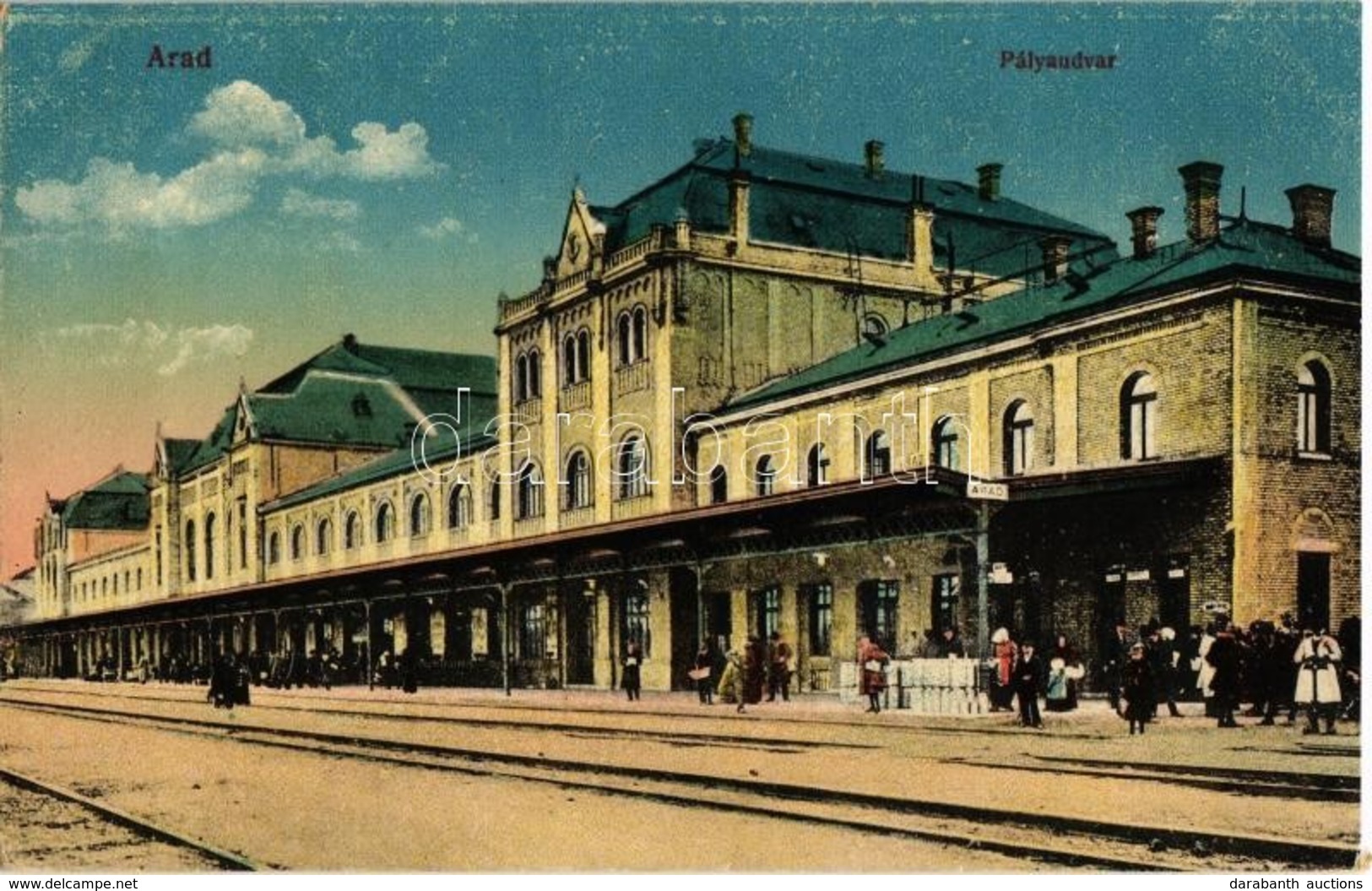 ** T1/T2 Arad,  Vasútállomás / Bahnhof / Railway Station - Zonder Classificatie