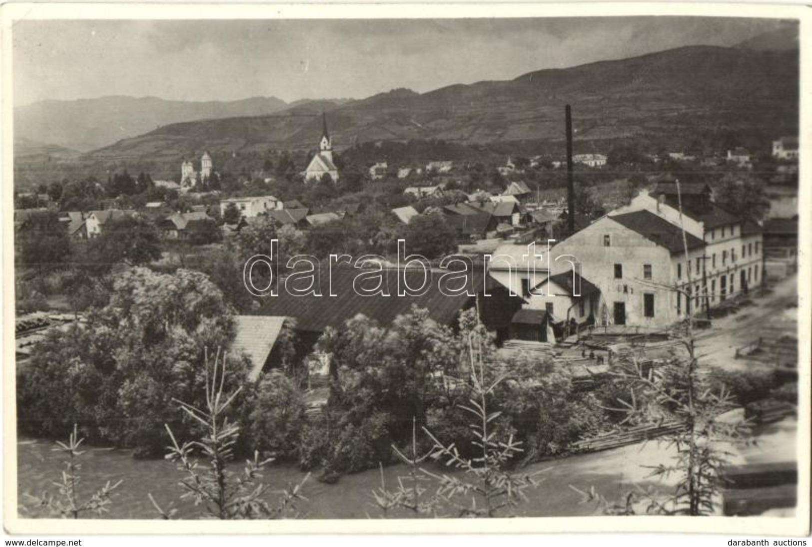 ** T1/T2 Felsővisó, Viseu De Sus; Fűrésztelep / Sawmill - Unclassified