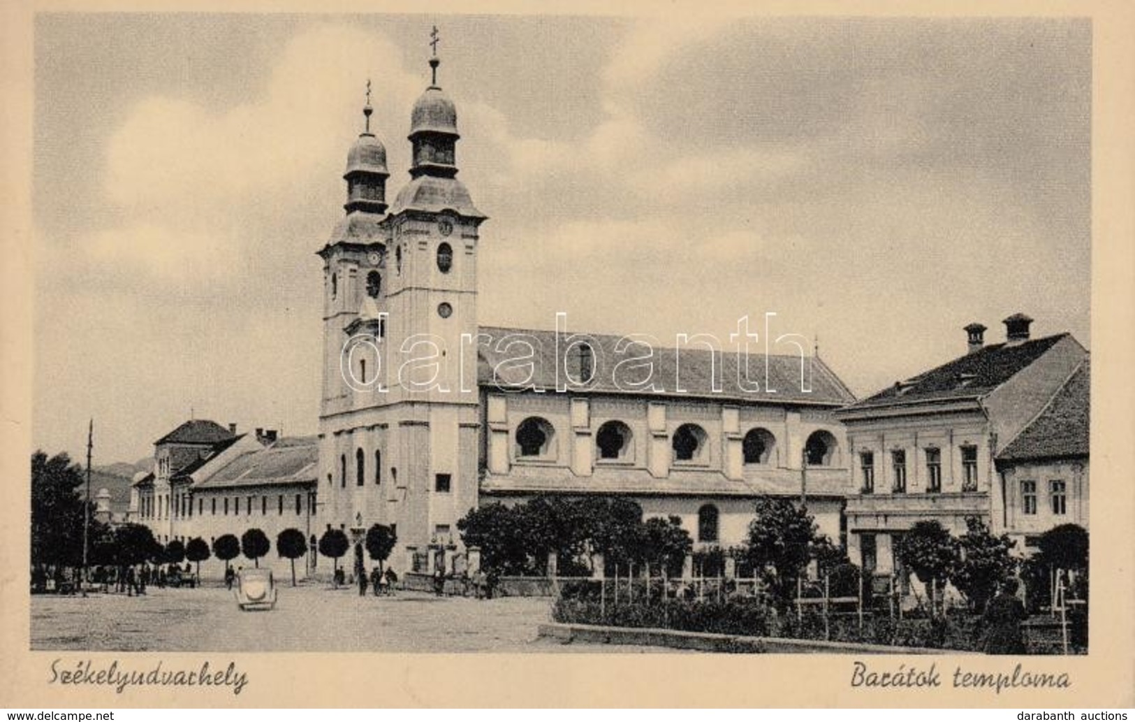 ** T1 Székelyudvarhely, Odorheiu Secuiesc; Barátok Temploma / Church - Zonder Classificatie