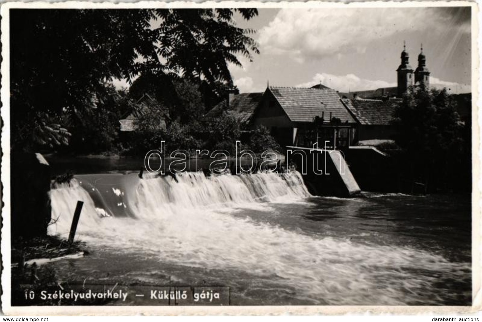 T2/T3 1941 Székelyudvarhely, Odorheiu Secuiesc; Küküllő Gátja / Tarnava River Dam (EK) - Unclassified