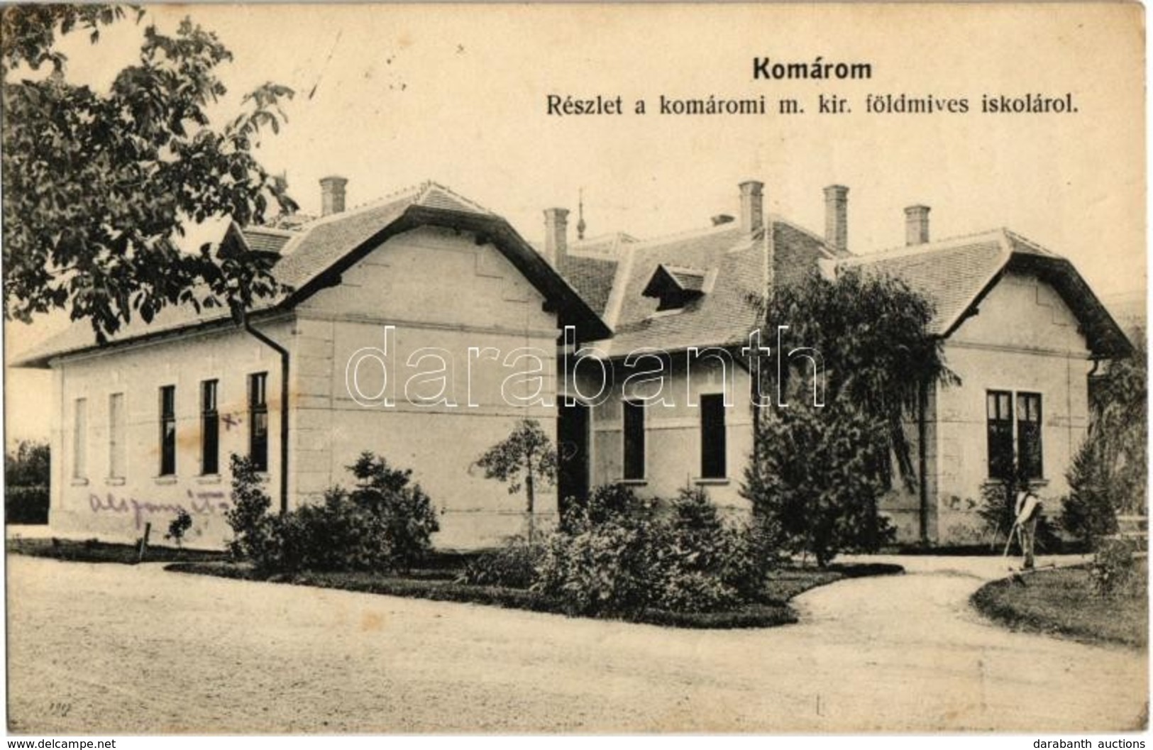 T2/T3 Komárom, Komárnó; M. Kir. Földmíves Iskola / Farmer School (EK) - Unclassified