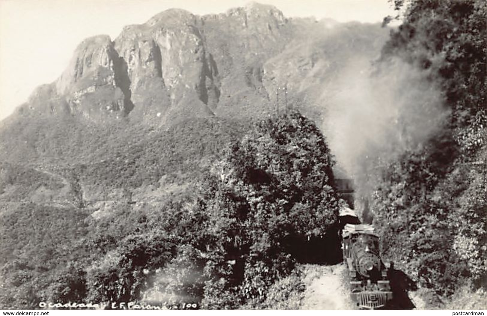 Brazil - O Cadeado E. Ferrovia Parana - Paranagua A Curityba - REAL PHOTO - Autres