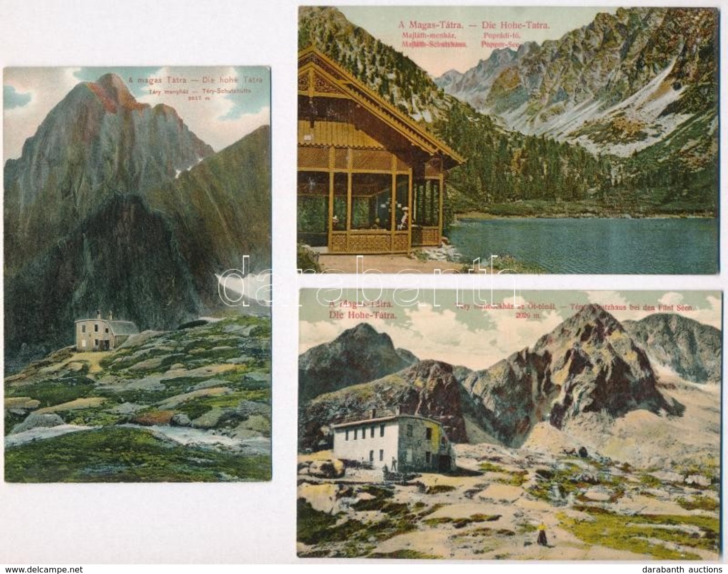 ** Tátra, Tatry; - 20 Db Régi Használatlan Képeslap / 20 Unused Pre-1945 Postcards - Zonder Classificatie