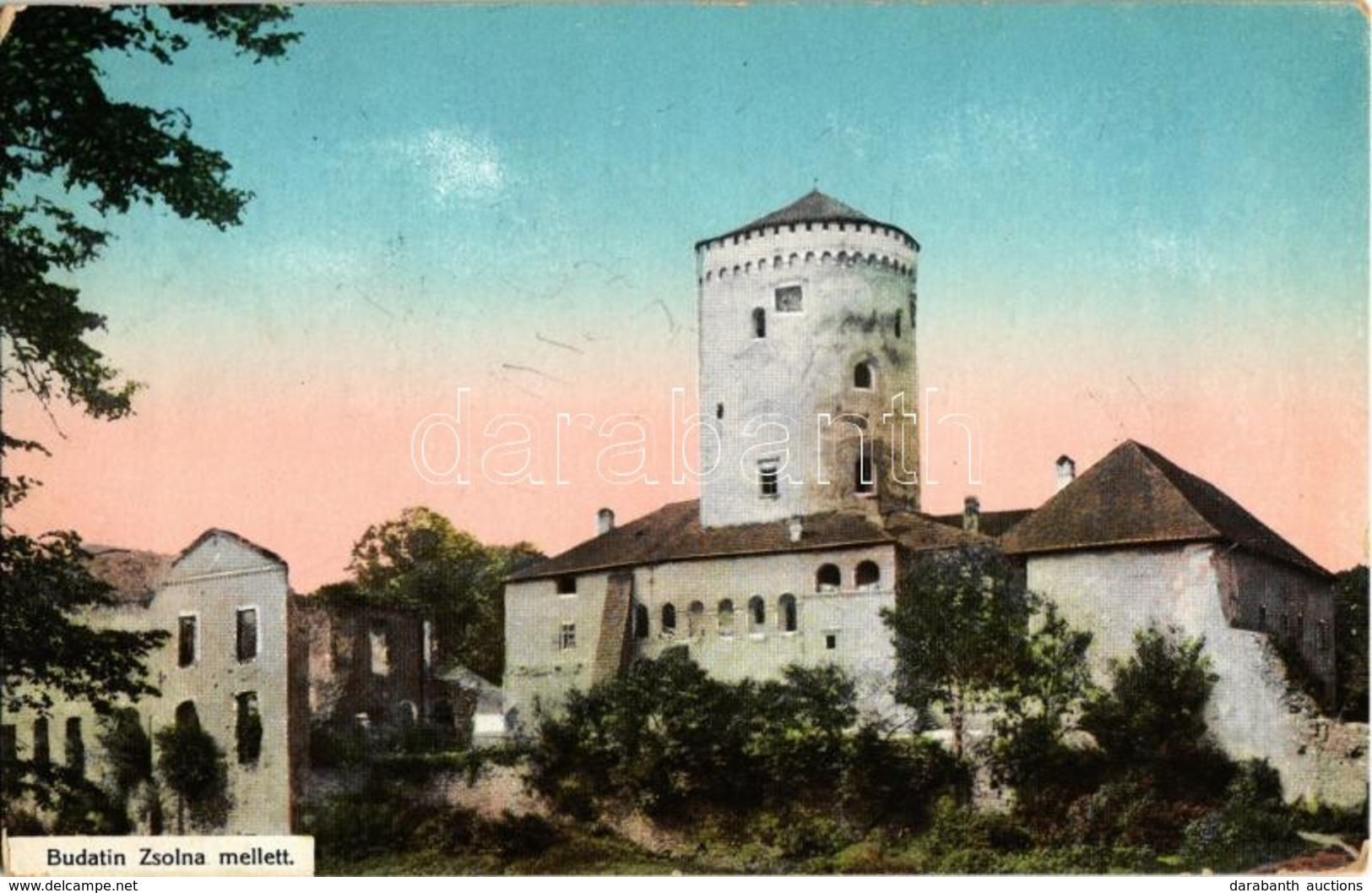 T2/T3 1914 Zsolna, Sillein, Zilina; Budatin Vár / Budatínsky Hrad / Budatín Castle  (EK) - Non Classés