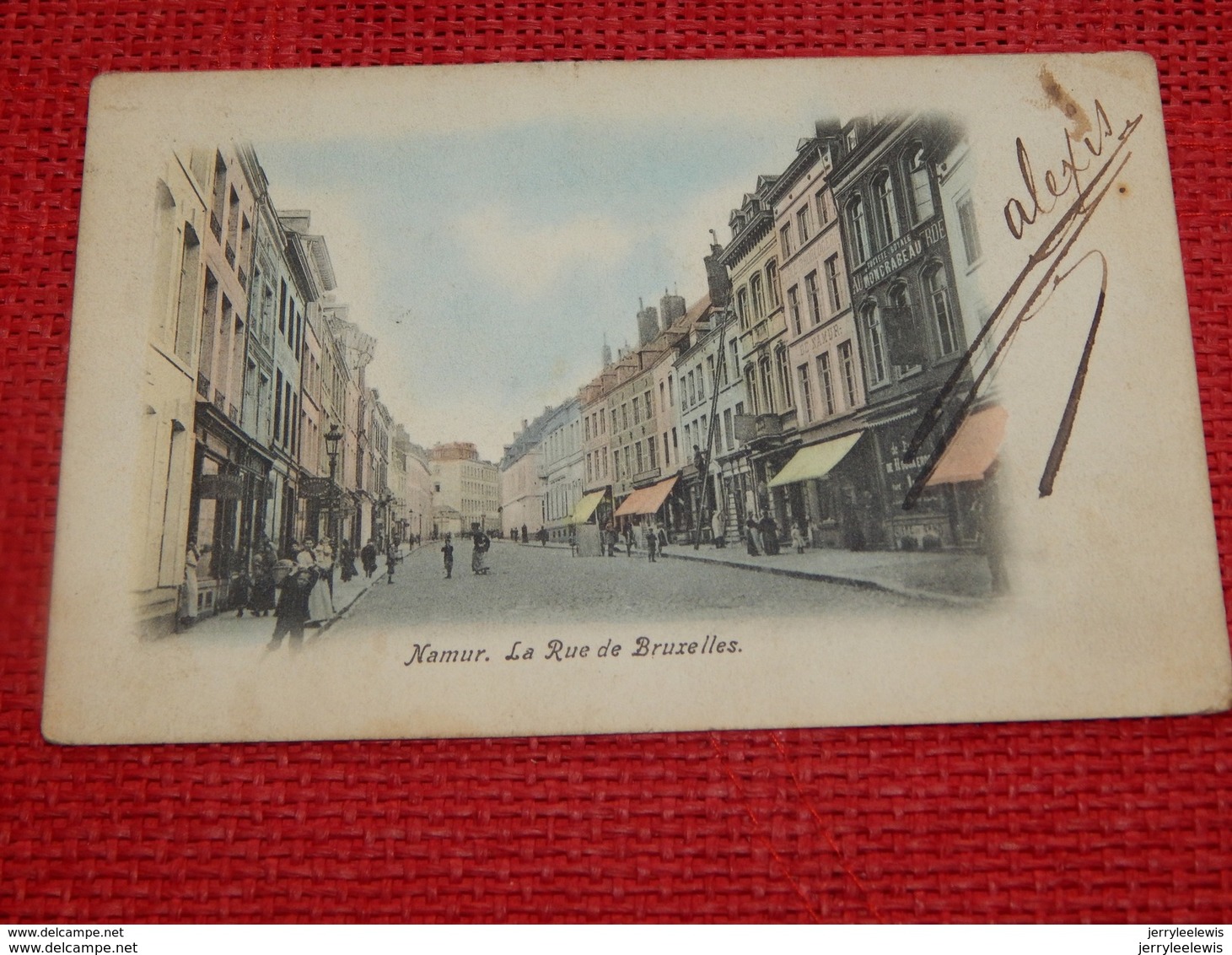 NAMUR  -  La Rue De Bruxelles  -  1904 - Namur