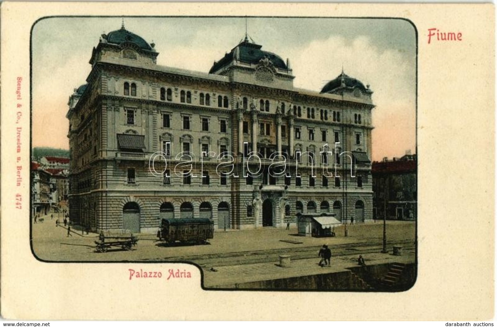 ** T2 Fiume, Rijeka; Palazzo Adria / Palace - Unclassified