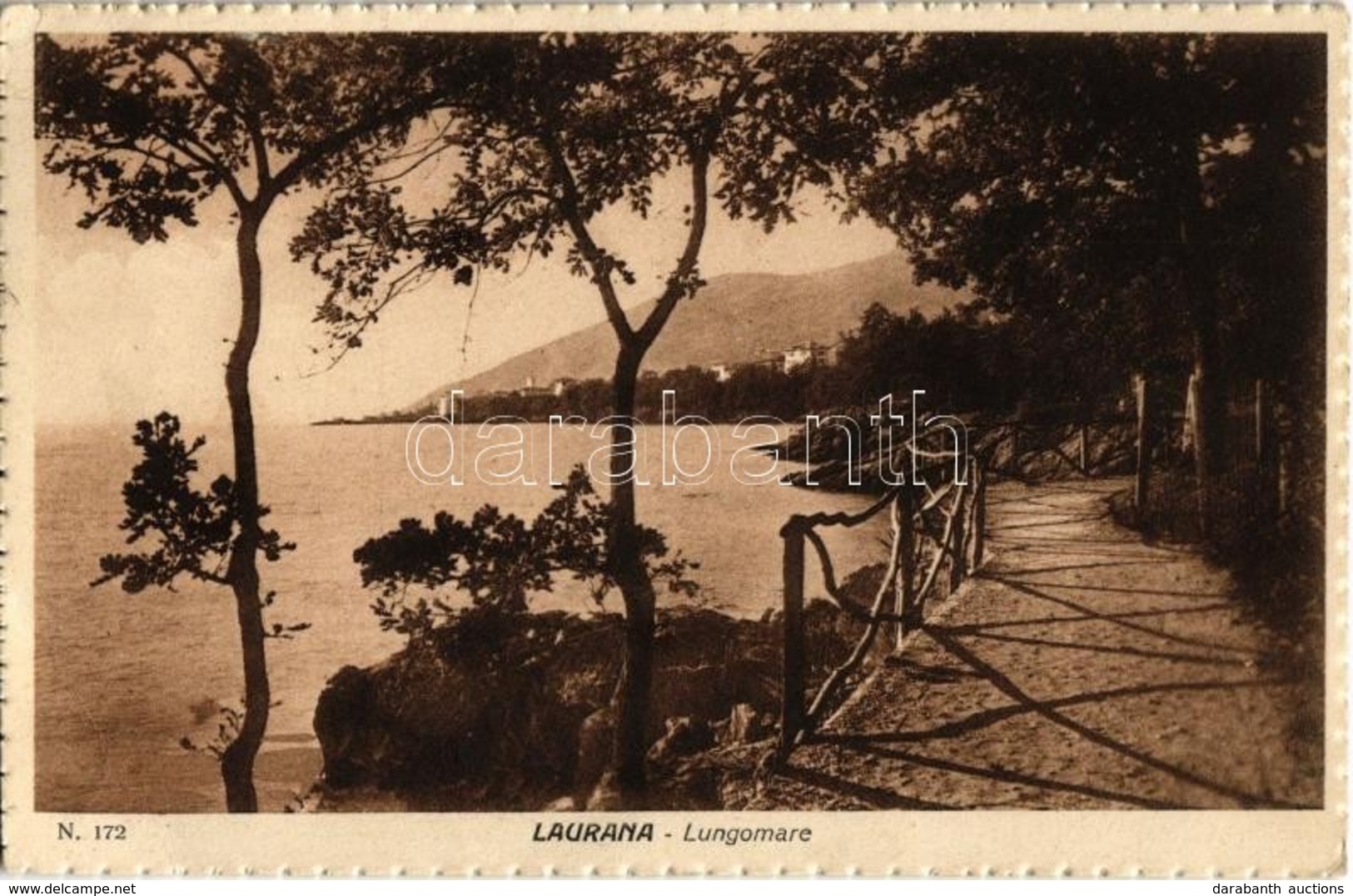 T2/T3 Lovran, Laurana; Lungomare / Seaside (EK) - Non Classés