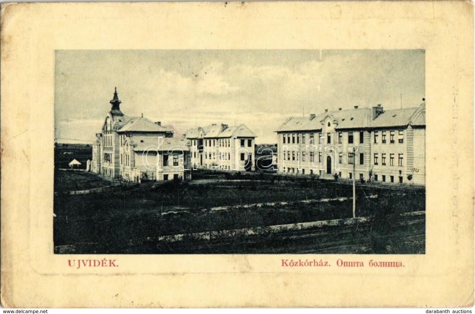 * T2/T3 1916 Újvidék, Novi Sad; Kórház. W. L. Bp. 6340. / Hospital (EK) - Unclassified