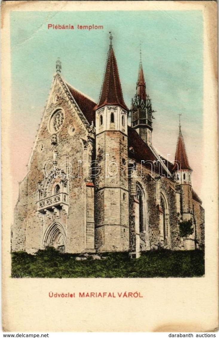 ** T2/T3 Máriafalva, Mariasdorf; Plébánia Templom / Kirche / Church  (EK) - Unclassified