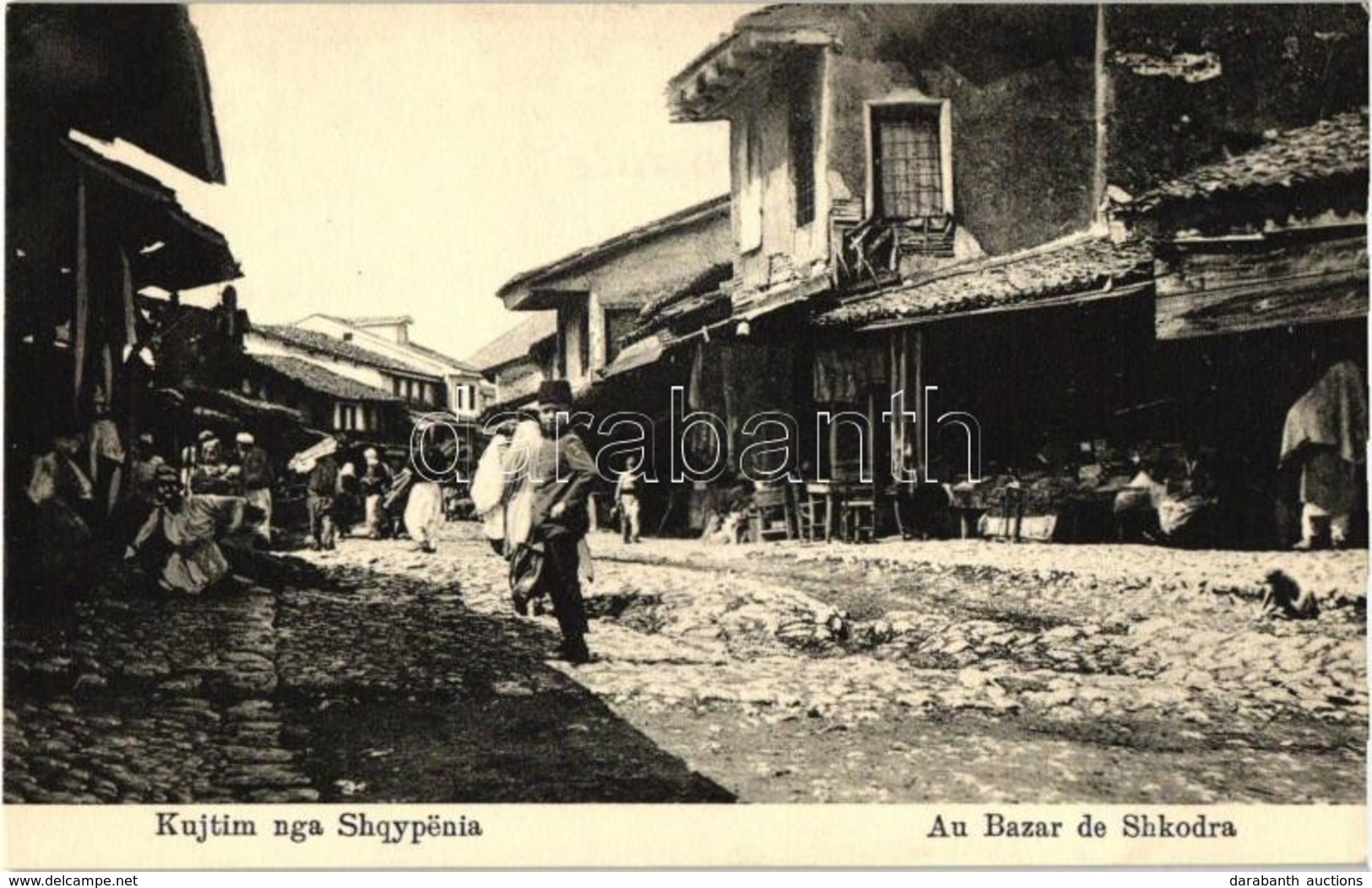 ** T1 Shkoder, Shkodra, Scutari; Bazaar, Folklore - Zonder Classificatie