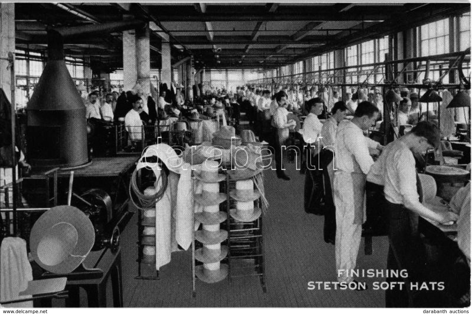** T1/T2 Philadelphia, Finishing Stetson Soft Hats (John B. Stetson Company) - Non Classés