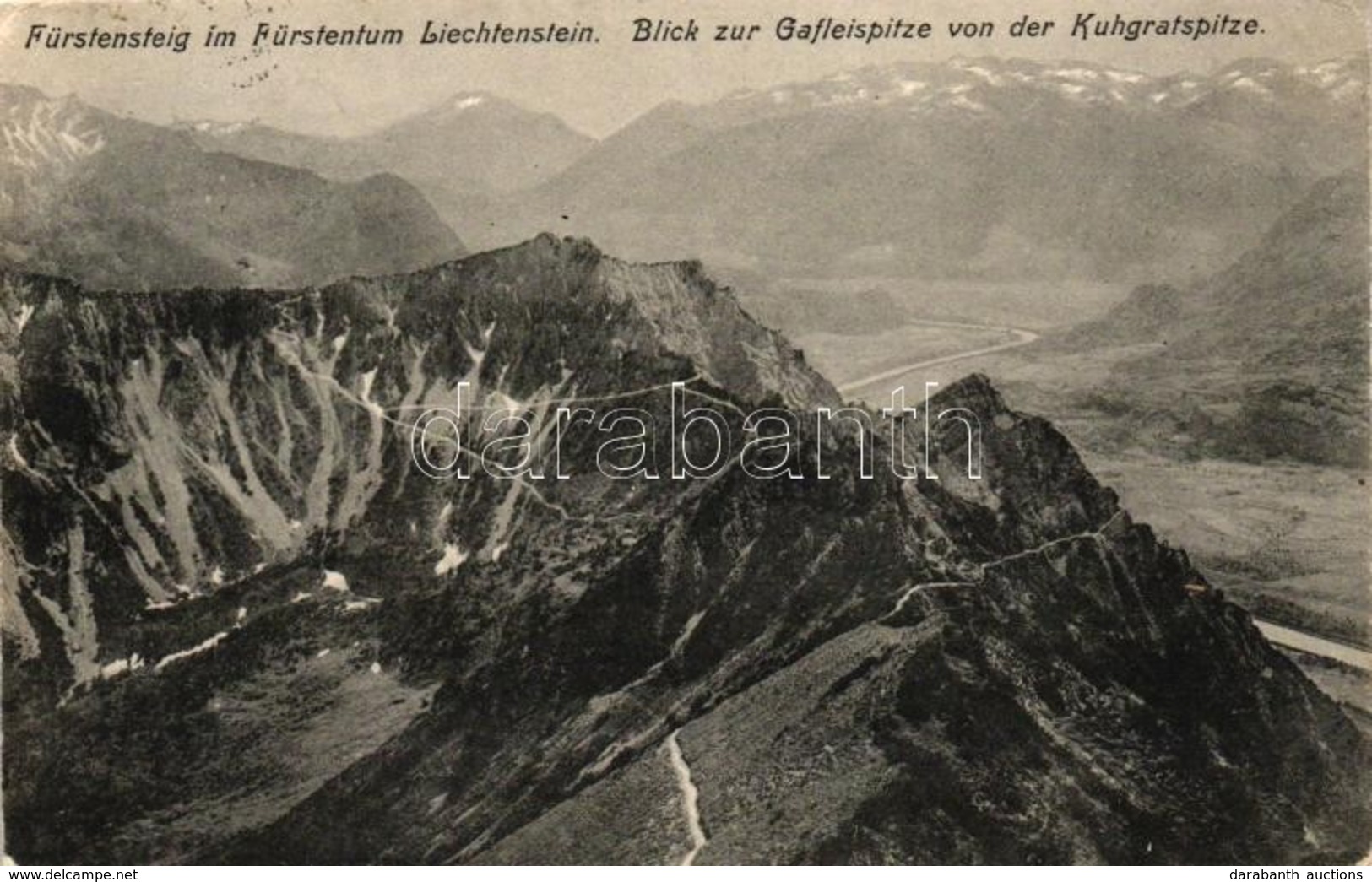 * T2/T3 Fürstensteig, Gafleispitze Von Der Kuhgratspitze (Rb) - Non Classés