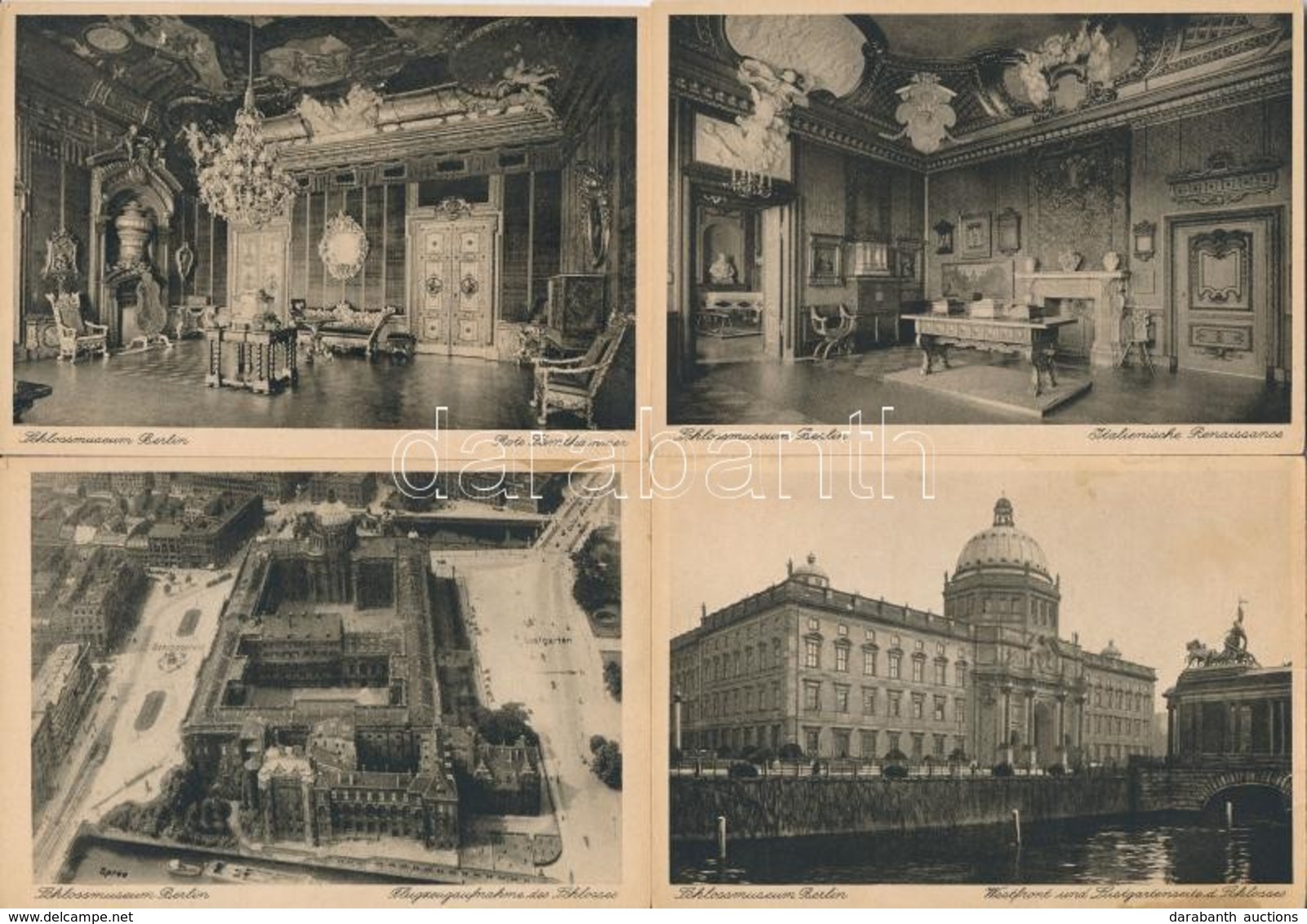 ** Berlin, Schlossmuseum - 15 Old Postcards - Non Classés