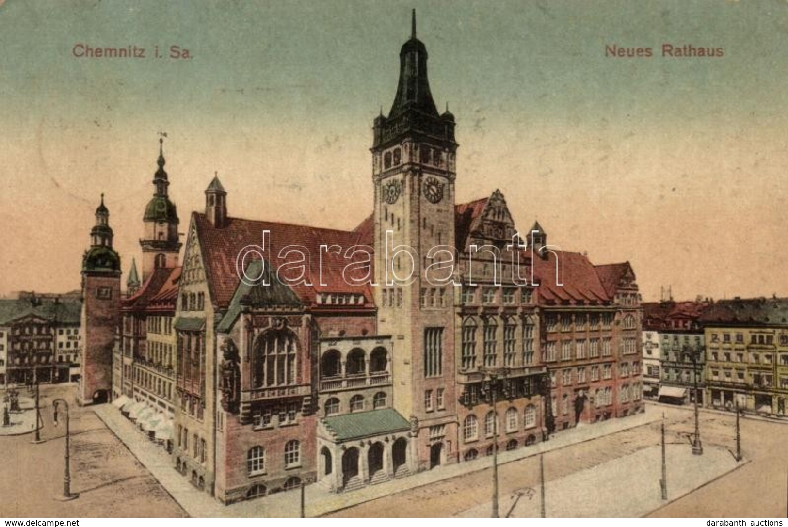 T2 Chemnitz, Neues Rathaus / Town Hall - Non Classés