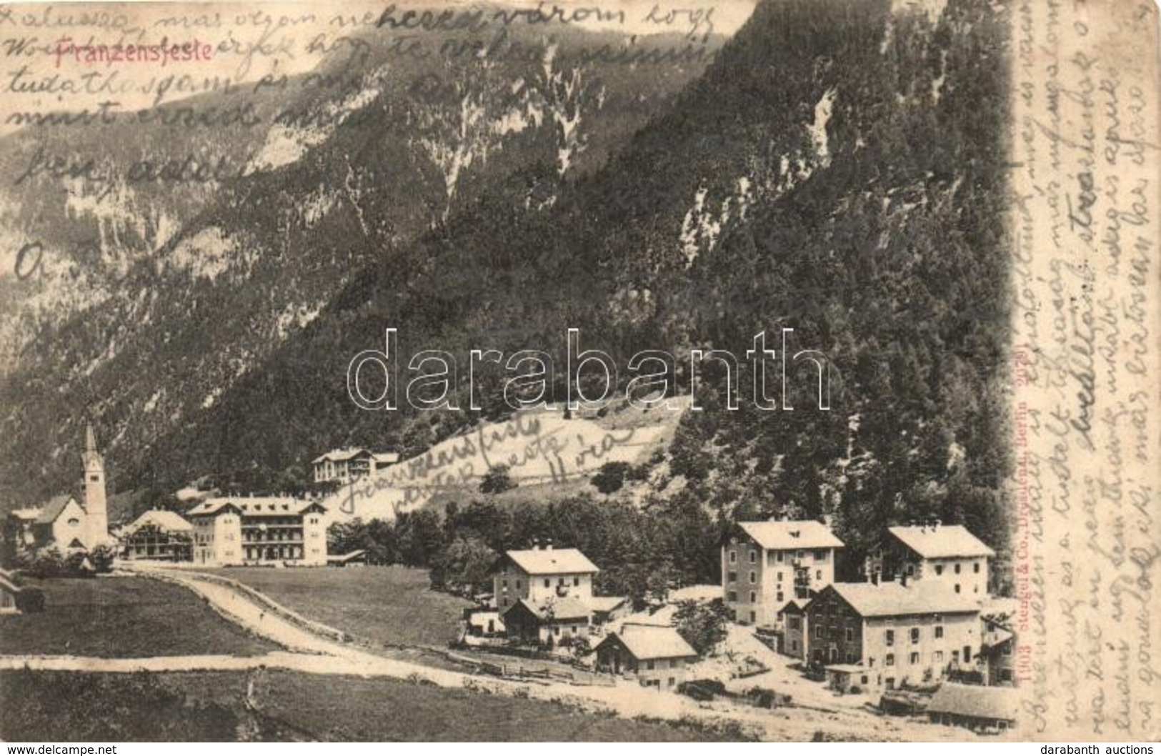 * T2/T3 Fortezza, Franzenfeste (Tirol); General View (EK) - Non Classés