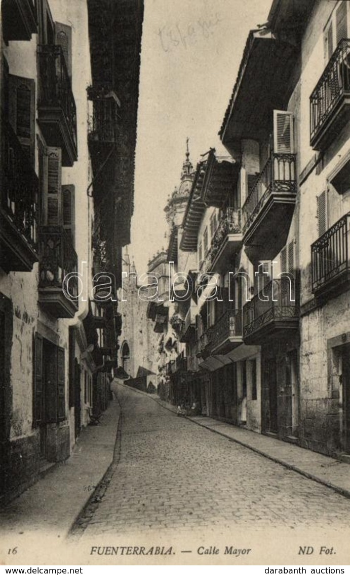 ** T1 Hondarribia, Fuenterrabía; Calle Mayor / Street - Unclassified