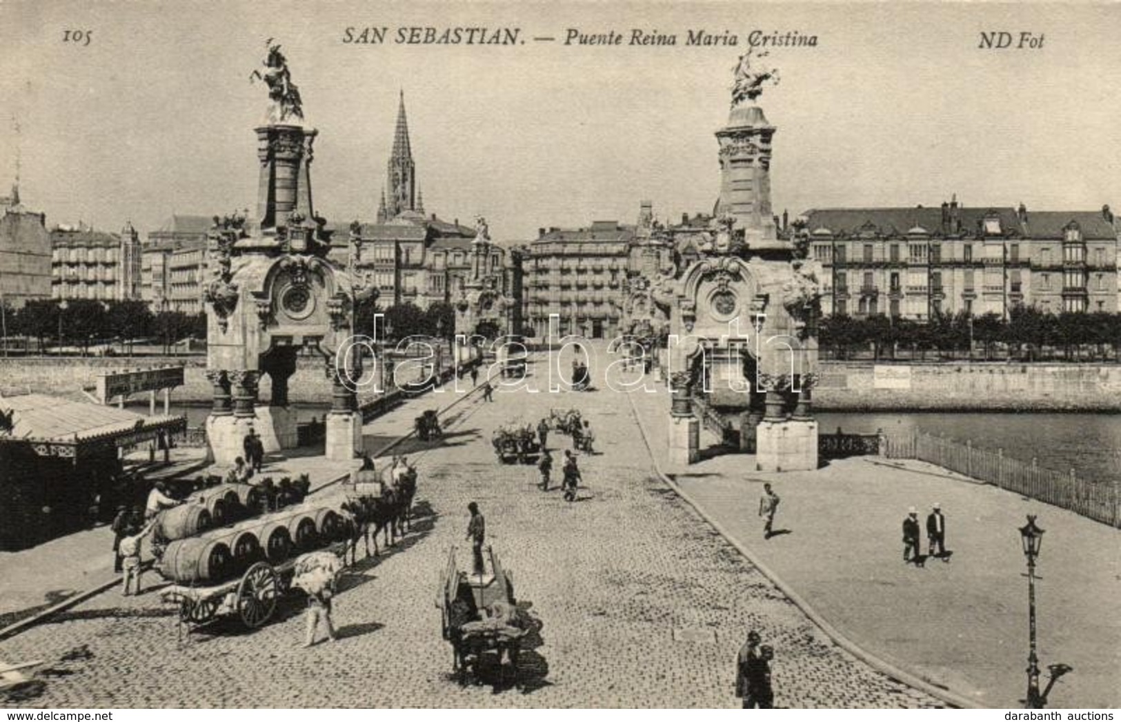 ** T1 San Sebastian, Puente Reina Maria Cristina / Bridge - Non Classés