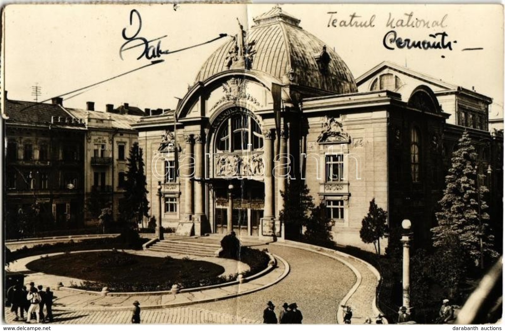 T3/T4 Chernivtsi, Czernowitz, Cernauti; Teatrul National / National Theatre  (fa) - Non Classés