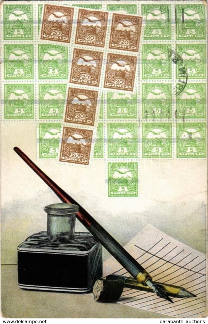 T2/T3 5 és 20 Filléres Magyar Bélyegek / Hungarian Stamps  (EK) - Zonder Classificatie