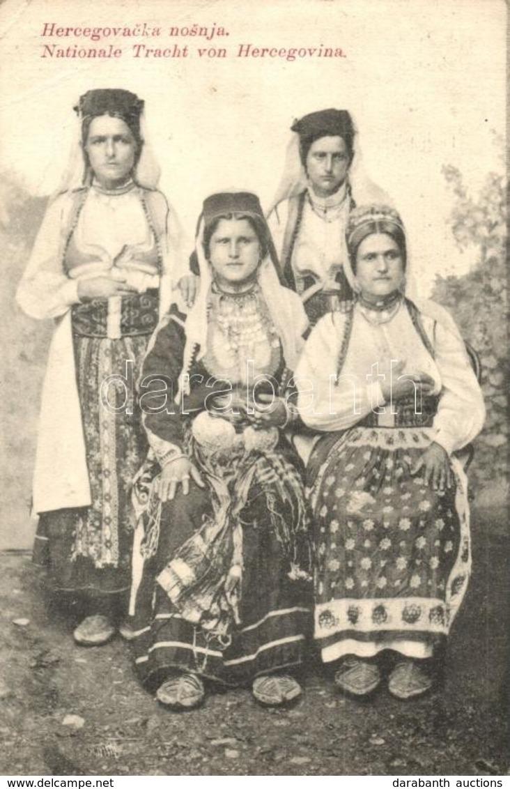 ** T3 Hercegovinai Népviselet / Herzegovina Folklore (EB) - Non Classés