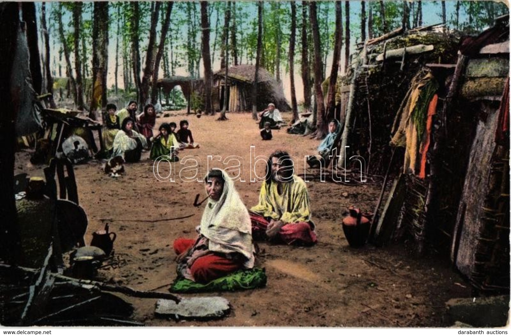 T2 1908 Cigány Tanya / Gypsy Camp, Folklore - Zonder Classificatie