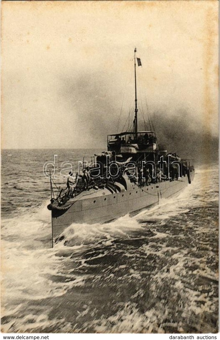 ** T2/T3 WAL Osztrák-magyar Torpedóromboló (később Tb 54 T) / SM Hochseetorpedoboot Wal. K.u.K. Kriegsmarine. Phot. A. B - Non Classés