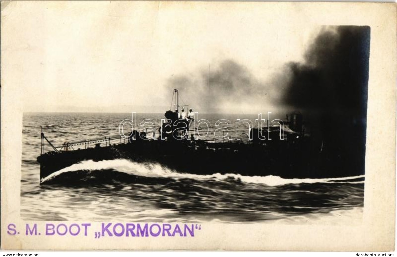 * T2/T3 SM Torpedoboot KORMORAN K.u.K. Kriegsmarine / Osztrák-Magyar Haditengerészet 'KORMORAN' (később 72F) KAIMAN Oszt - Unclassified