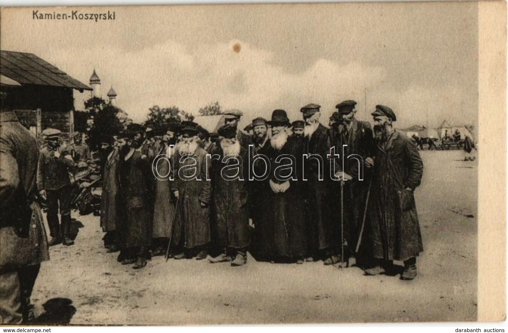 ** T1 Kamin-Kashyrskyi, Kamien Koszyrski; Ukrainian Jewish Men, Judaica - Non Classés