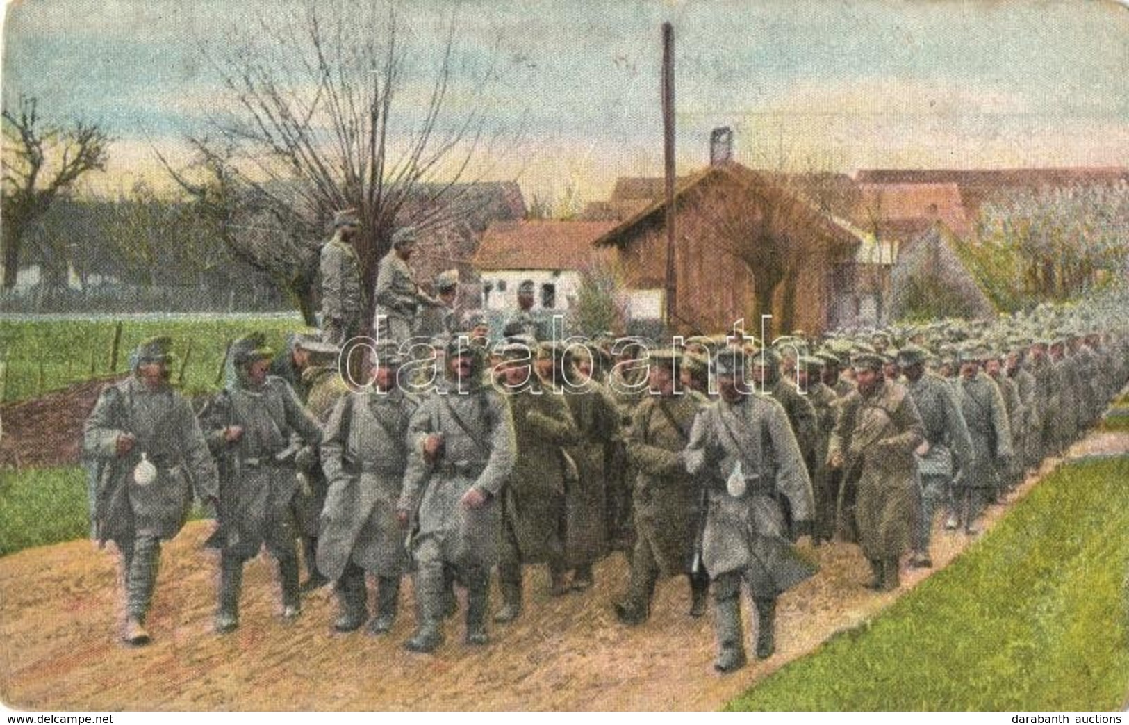 T2/T3 Transport Russischer Gefangener / Orosz Foglyok Szállítása / WWI Austro-Hungarian K.u.K. Military, Soldiers Transp - Unclassified