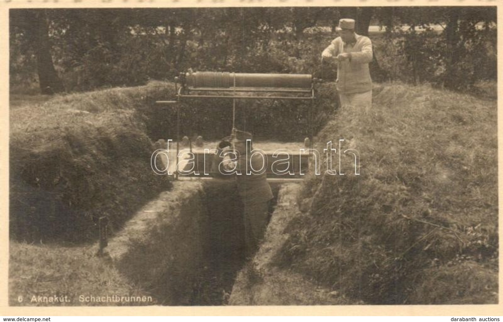 ** T1 Első Világháborús Osztrák-magyar Aknakút / Schachtbrunnen / WWI K.u.k. Military Dug Well - Zonder Classificatie