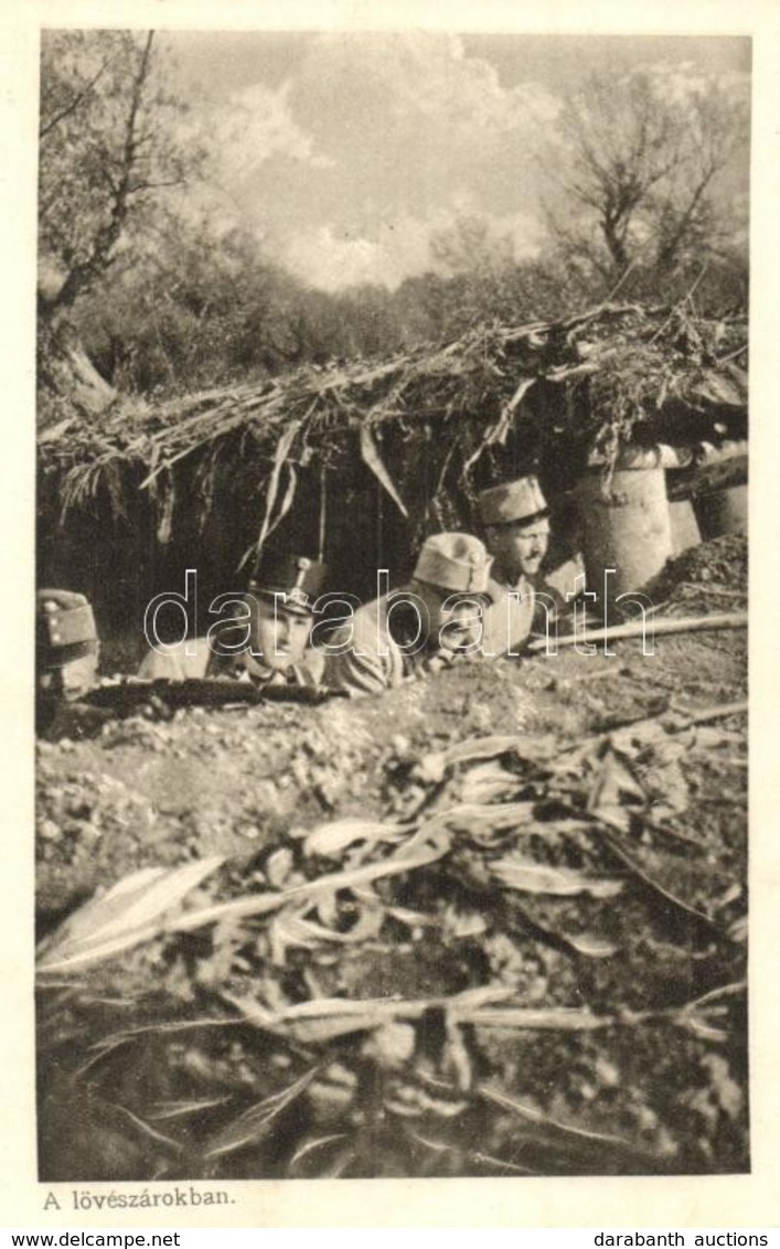 T2/T3 Osztrák-magyar Katonák A Lövészárokban. Az Érdekes Újság Kiadása / WWI Austro-Hungarian K.u.K. Military, Soldiers  - Non Classés