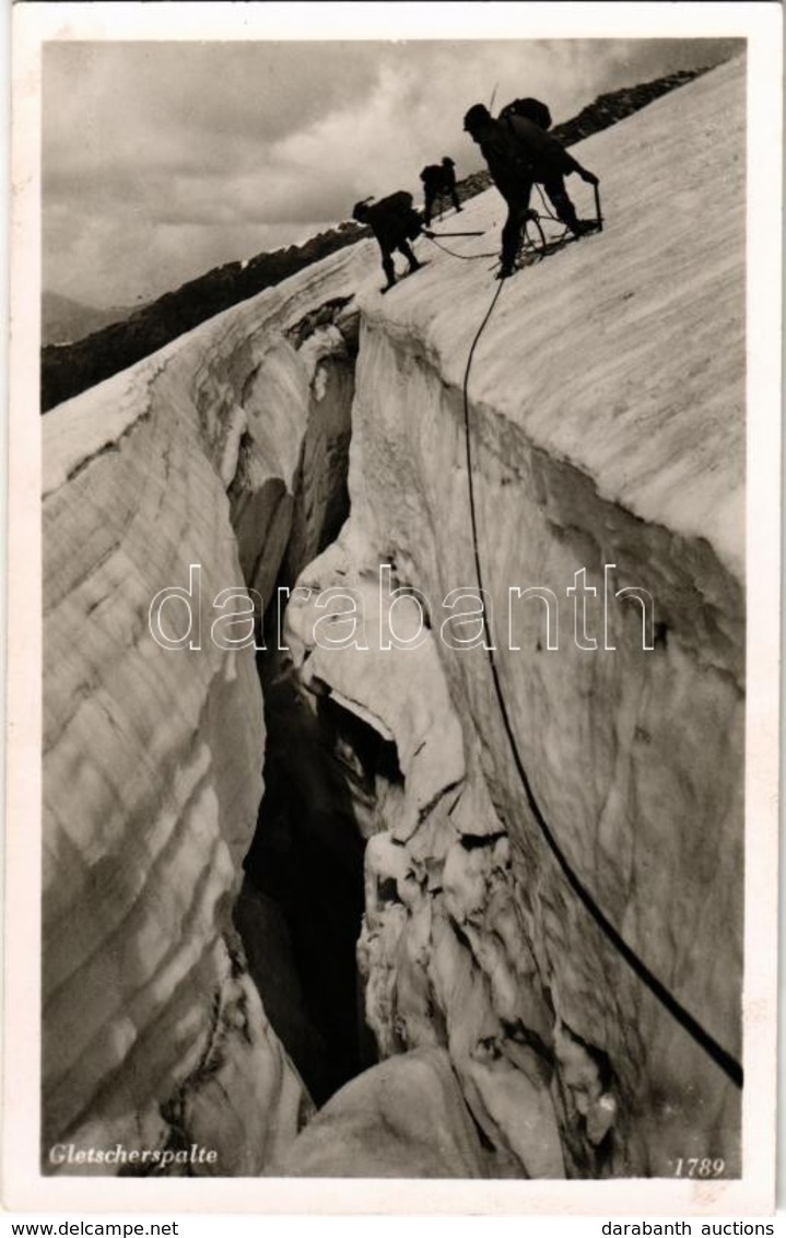 T2 Gletscherspalte / Mountain Climbers In Winter - Non Classés