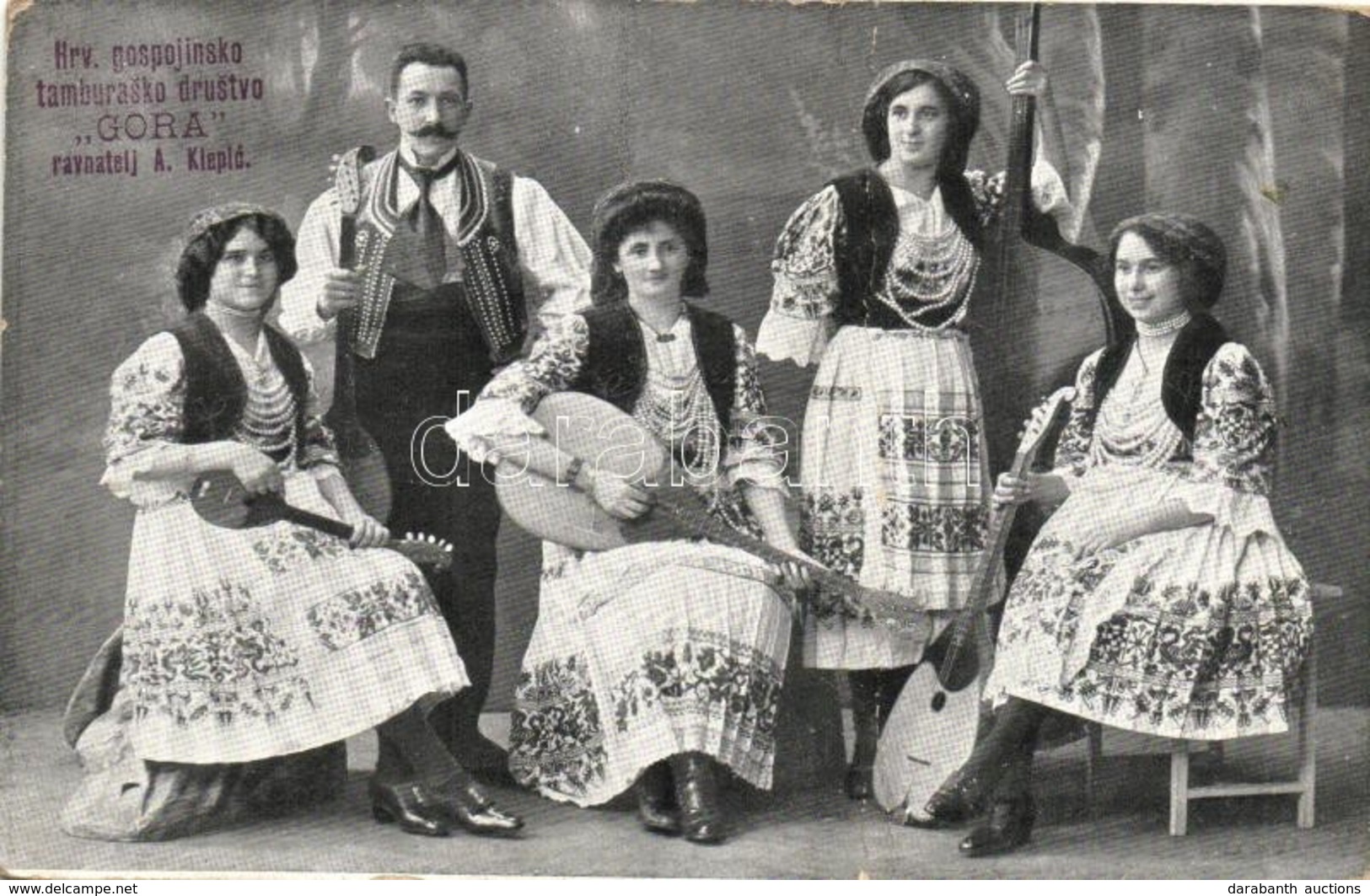 ** T4 Hrv. Gospojinsko Tamburasko Drustvo 'Gora' / Croatian Female Folk Music Group (fa) - Non Classés