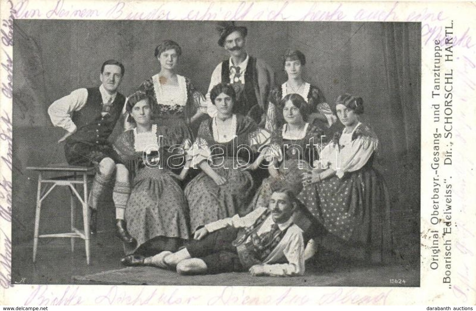 T2/T3 Original Oberbayr.-Gesang- Und Tanztruppe 'Boarisch-Edelweiss' / German Bavarian Folk Music And Dance Group (EK) - Non Classés