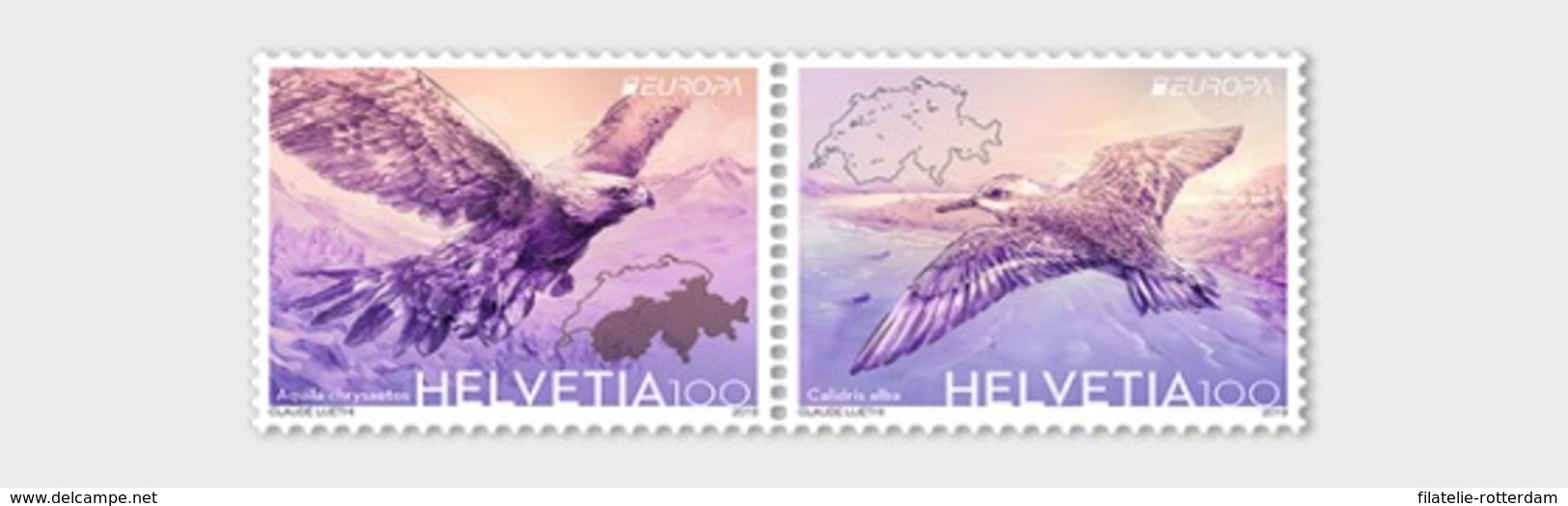 Zwitserland / Suisse - Postfris / MNH - Complete Set Europa, Vogels 2019 - Nuovi