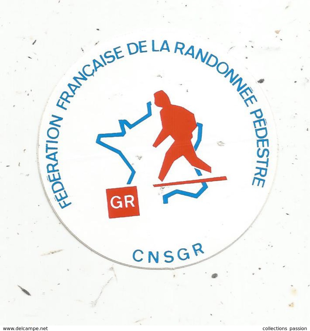 Autocollant , SPORTS ,fédération Française De La Randonnée Pédestre - Adesivi