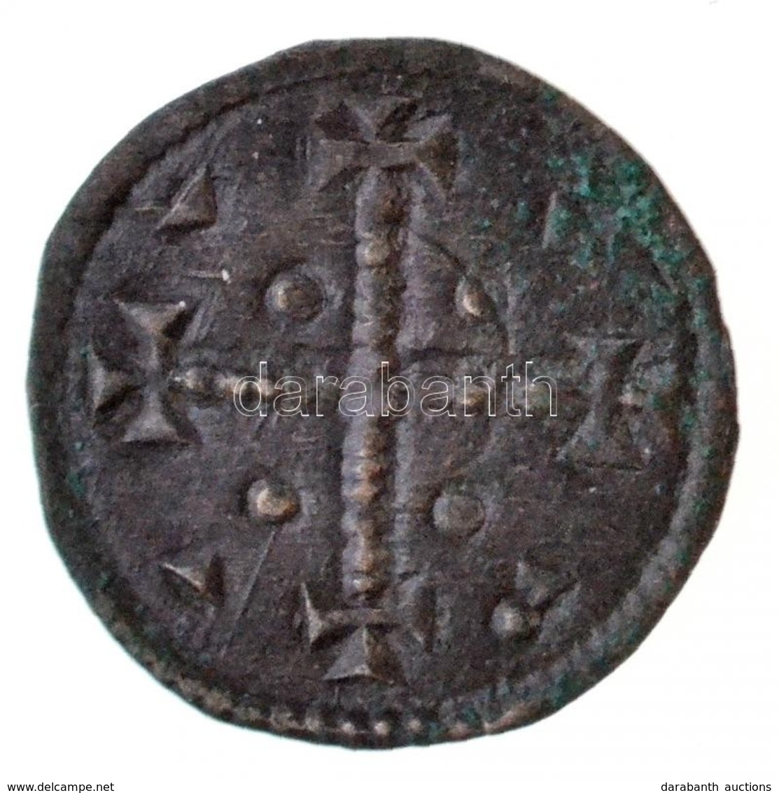 1141-1162. Denár Ag 'II. Géza' (0,25g) T:1-,2 Kis Patina
Hungary 1141-1162. Denar Ag 'Géza II' (0,25g) C:AU,XF Small Pat - Unclassified