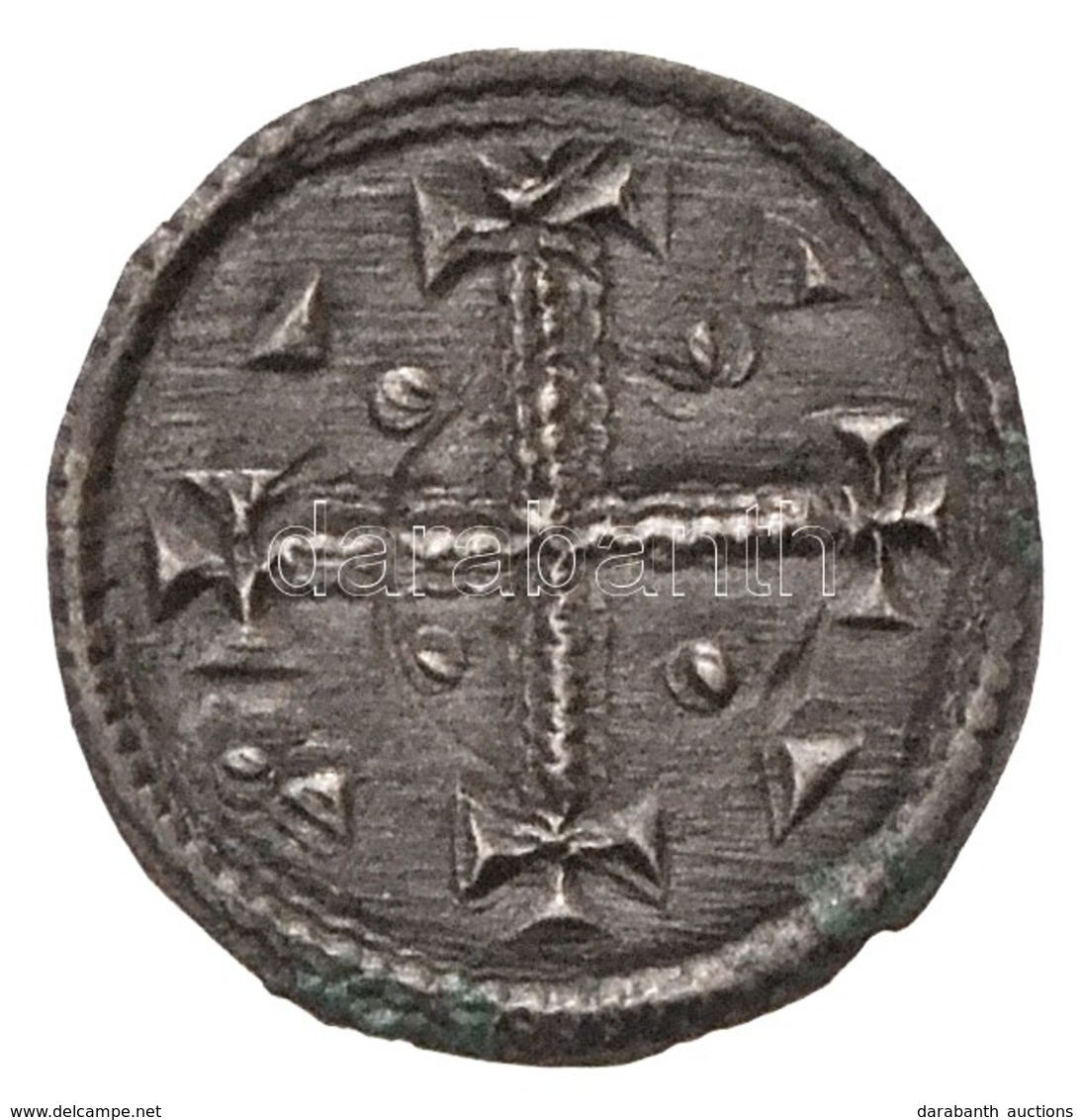 1141-1162. Denár Ag 'II. Géza' (0,22g) T:1-,2 Kis Patina
Hungary 1141-1162. Denar Ag 'Géza II' (0,22g) C:AU,XF Small Pat - Unclassified