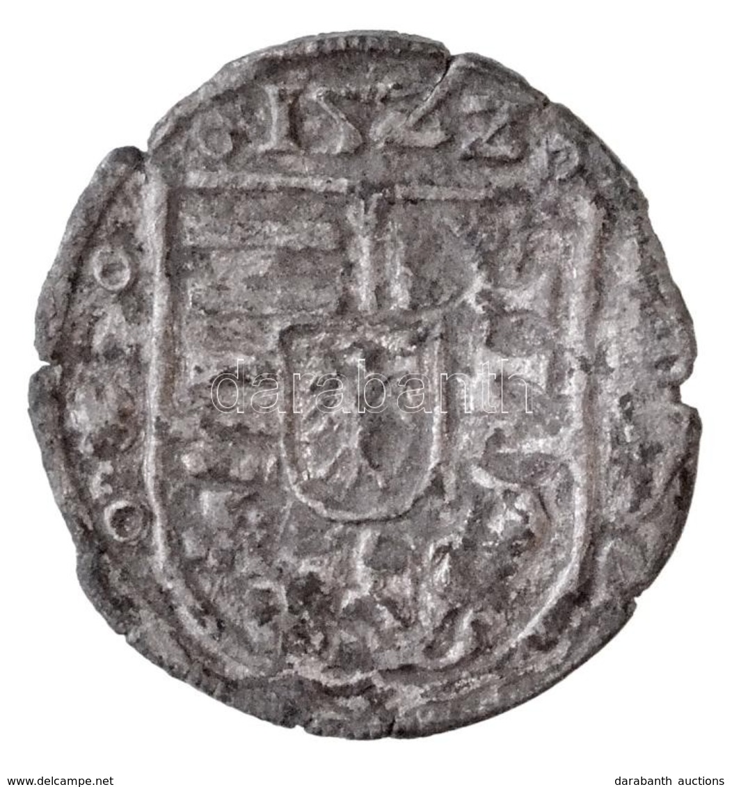 1522L-B Denár Ag 'II. Lajos' (0,54g) T:2-
Hungary 1522L-B Denar Ag 'Louis II' (0,54g) C:VF
Huszár: 846. Unger I.: 675.a - Unclassified