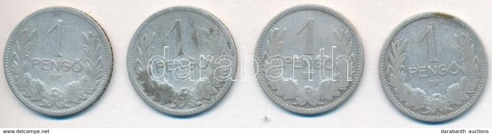 1926. 1P Ag (3x) + 1927. 1P Ag T:3,3- - Ohne Zuordnung